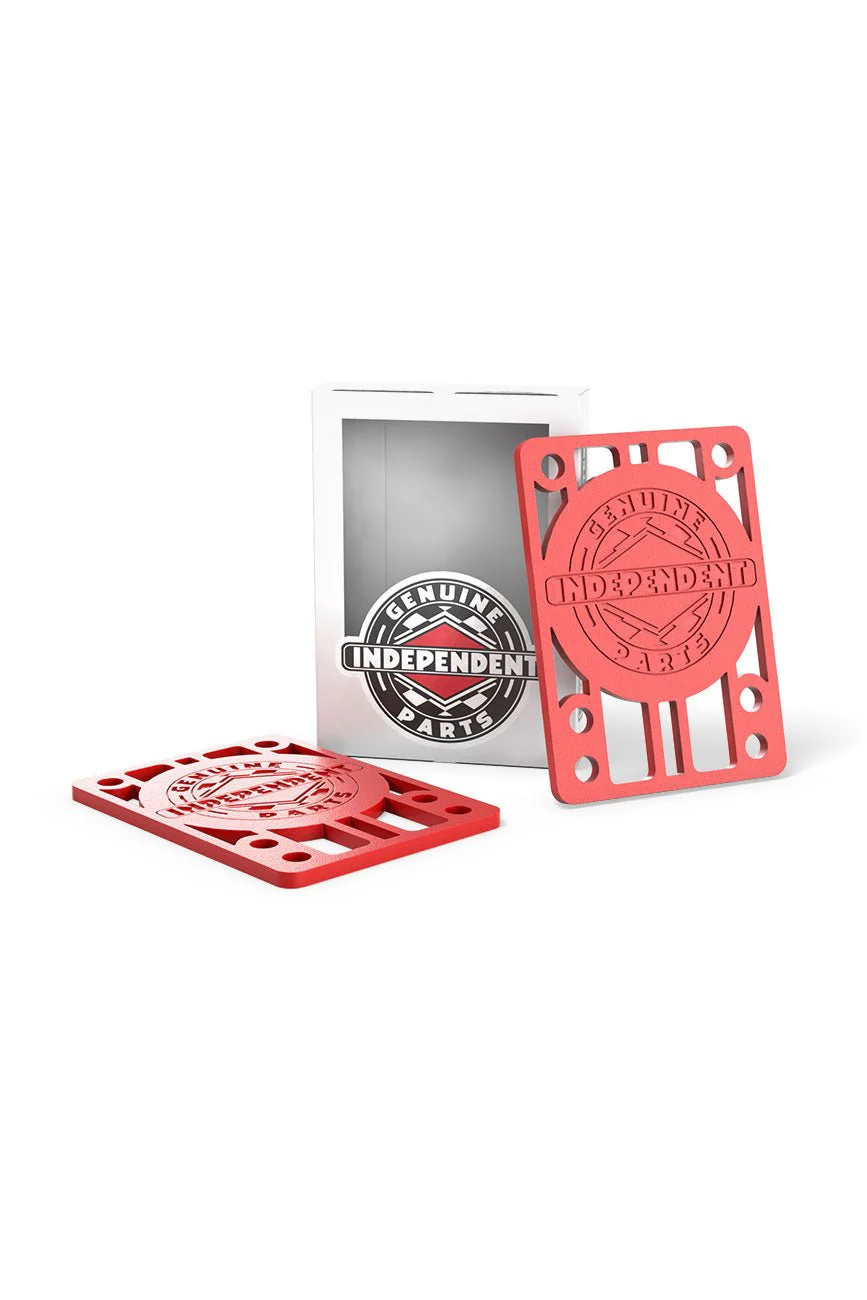 Genuine Parts Risers 1/8 in Red Independent - pack of 2 - Image 2