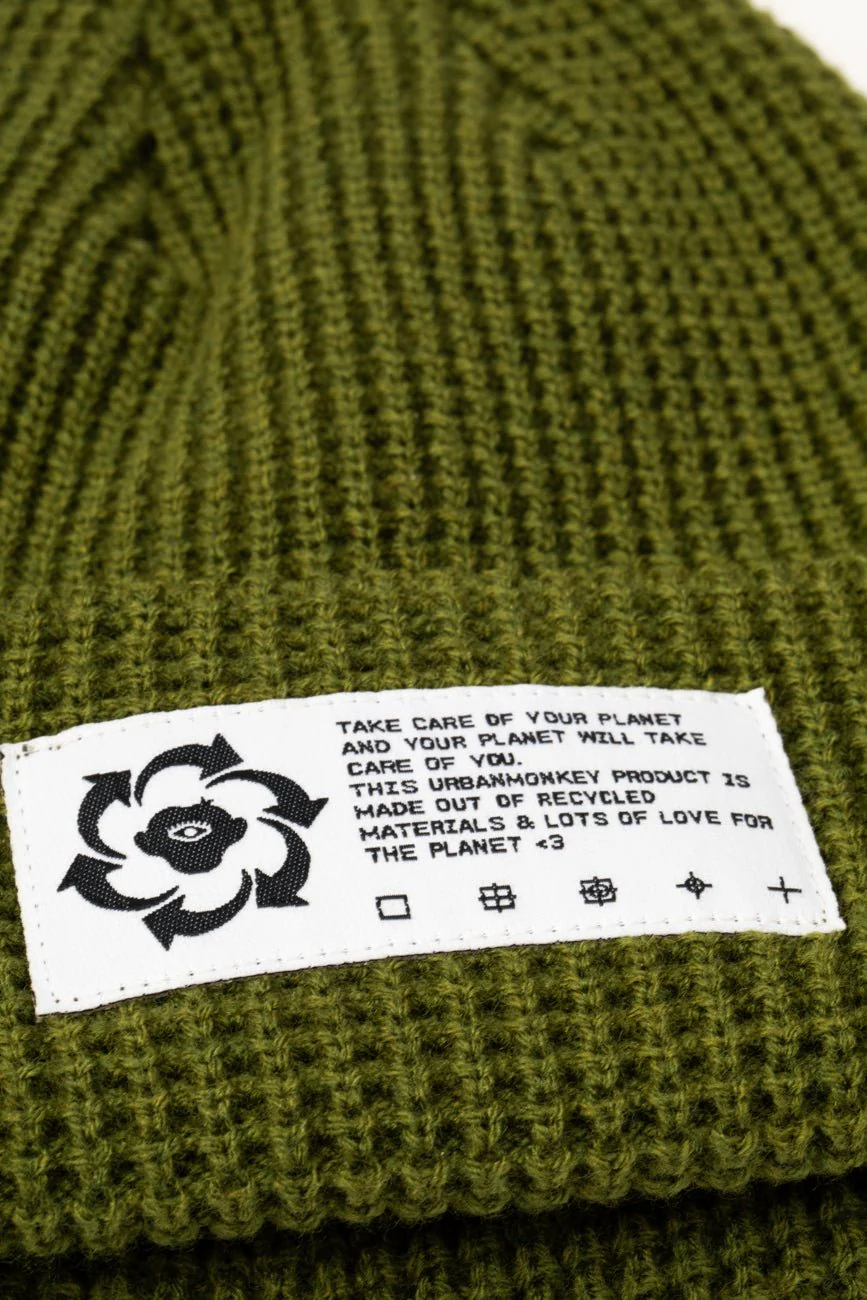 Cuffed Beanie // Olive Green - Image 4