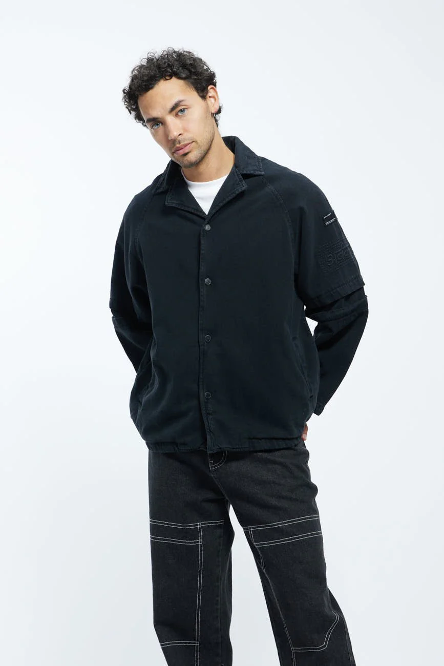 Hobo Shacket // Black - Image 3
