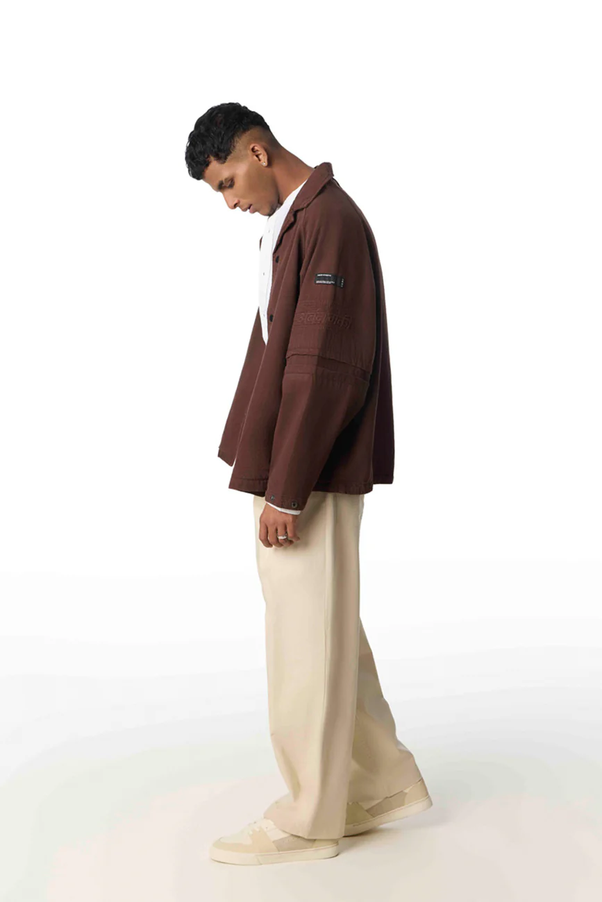 Hobo Shacket // Brown - Image 4