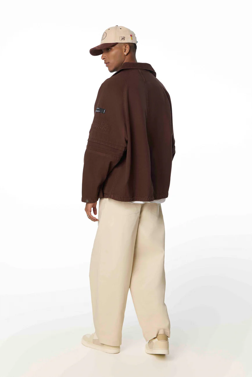 Hobo Shacket // Brown - Image 6