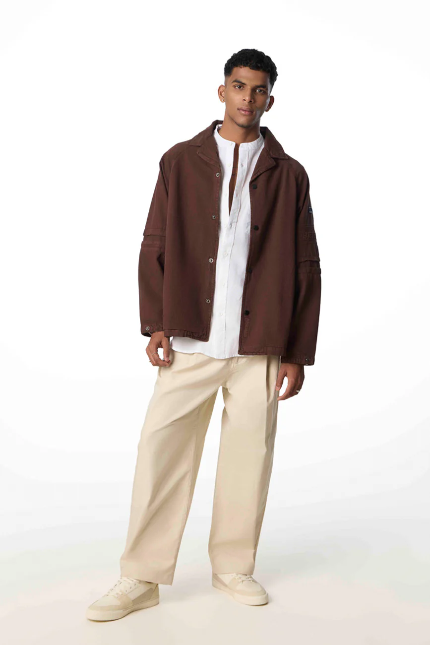 Hobo Shacket // Brown - Image 7