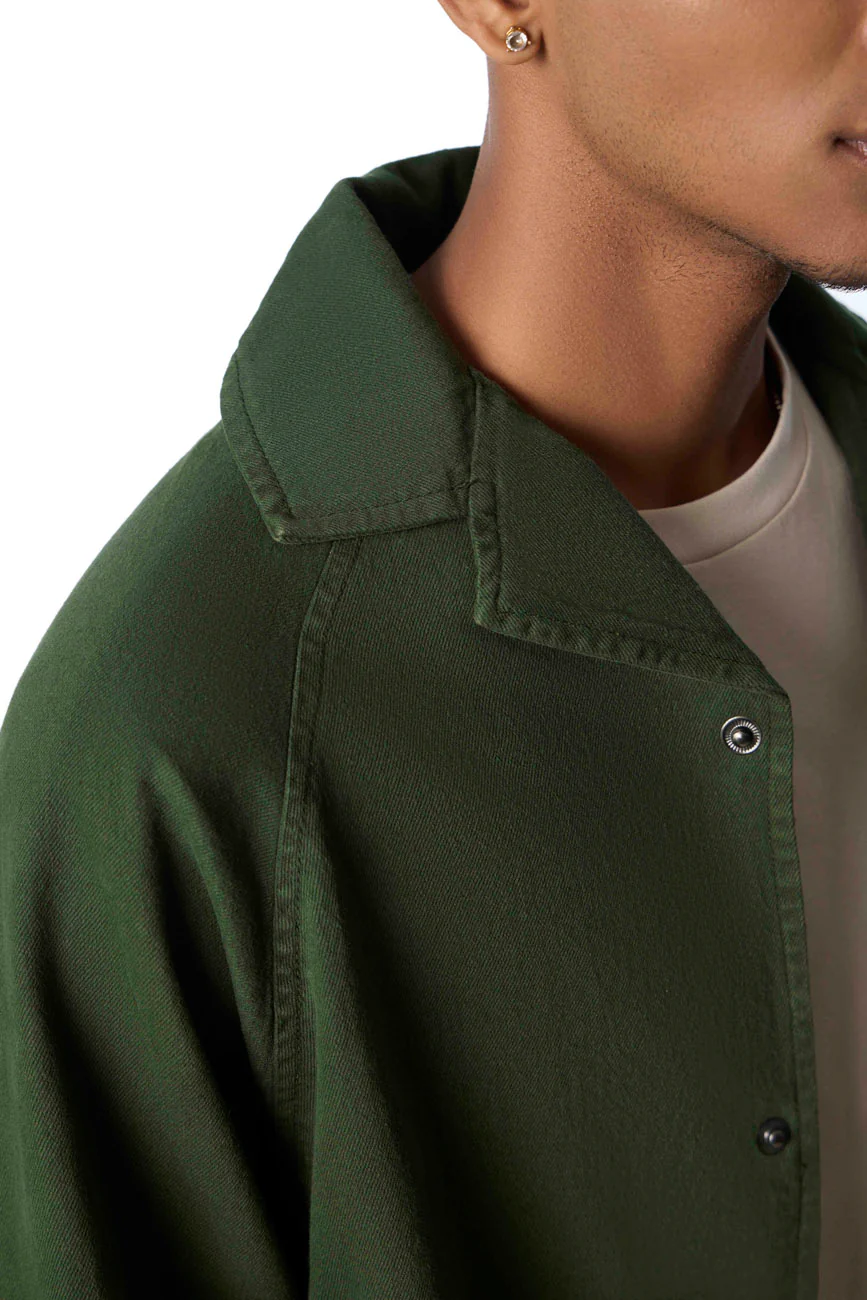 Hobo Shacket // Hunter Green - Image 2