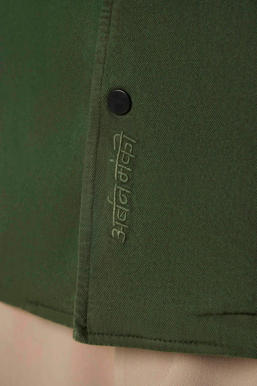 Hobo Shacket // Hunter Green - Image 4