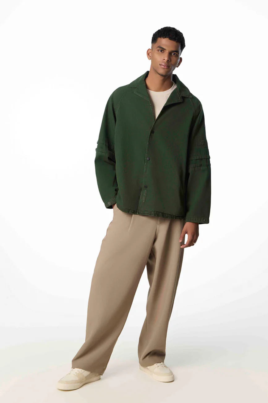 Hobo Shacket // Hunter Green - Image 5
