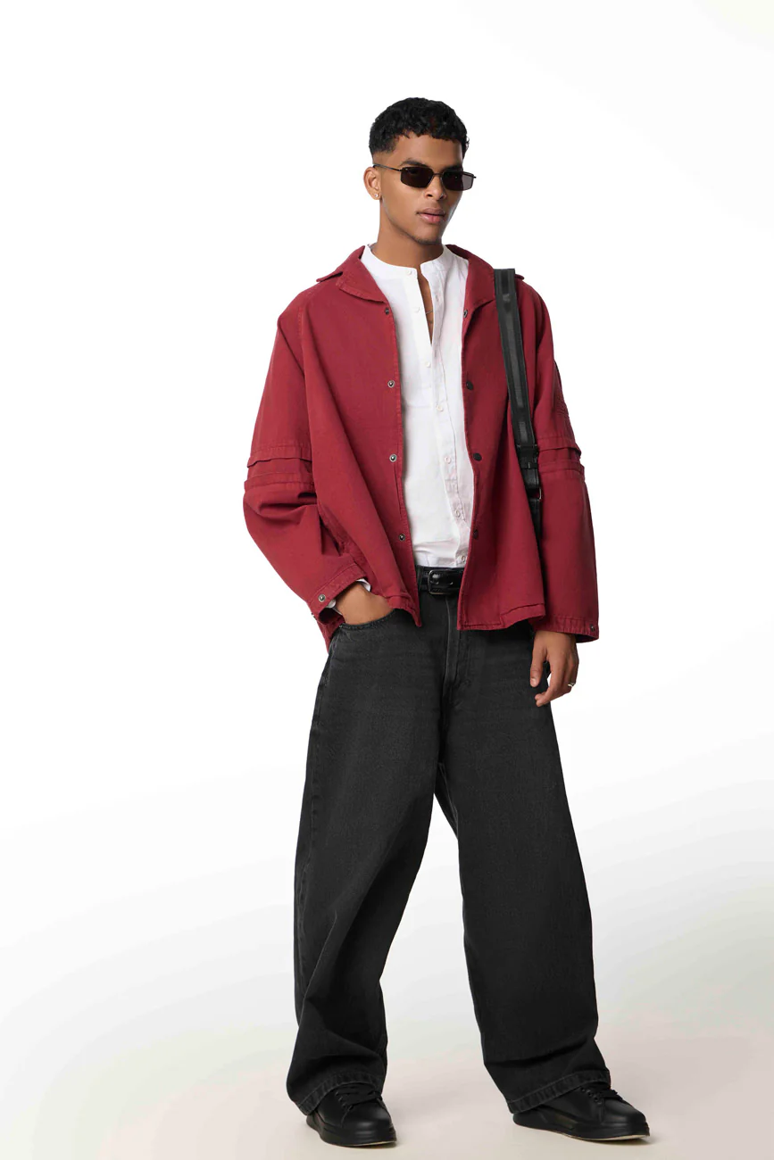 Hobo Shacket // Rosewood - Image 7