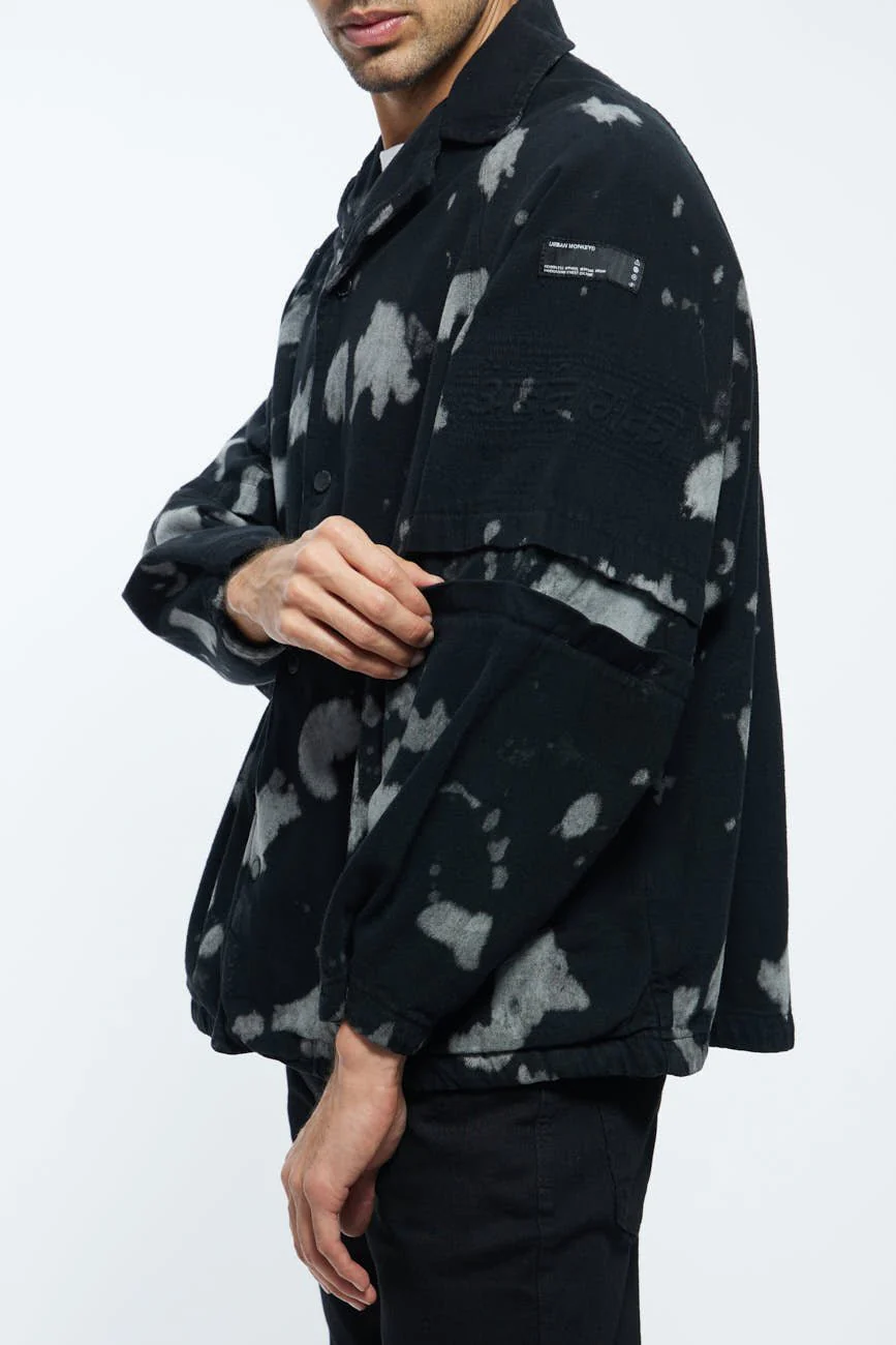 Hobo Shacket // Tie-dye - Image 3