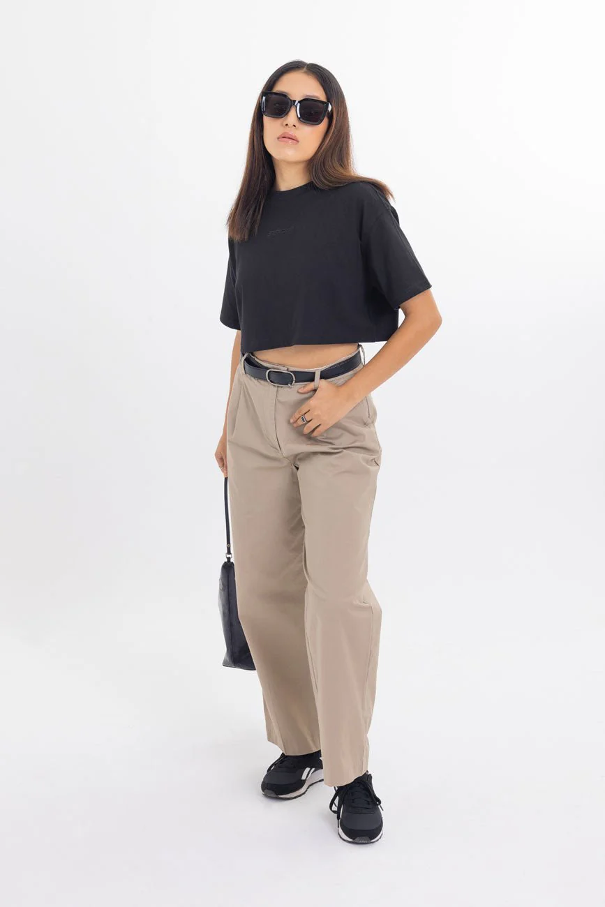 Holy // Womens Cropped Box Fit Tee - Image 2