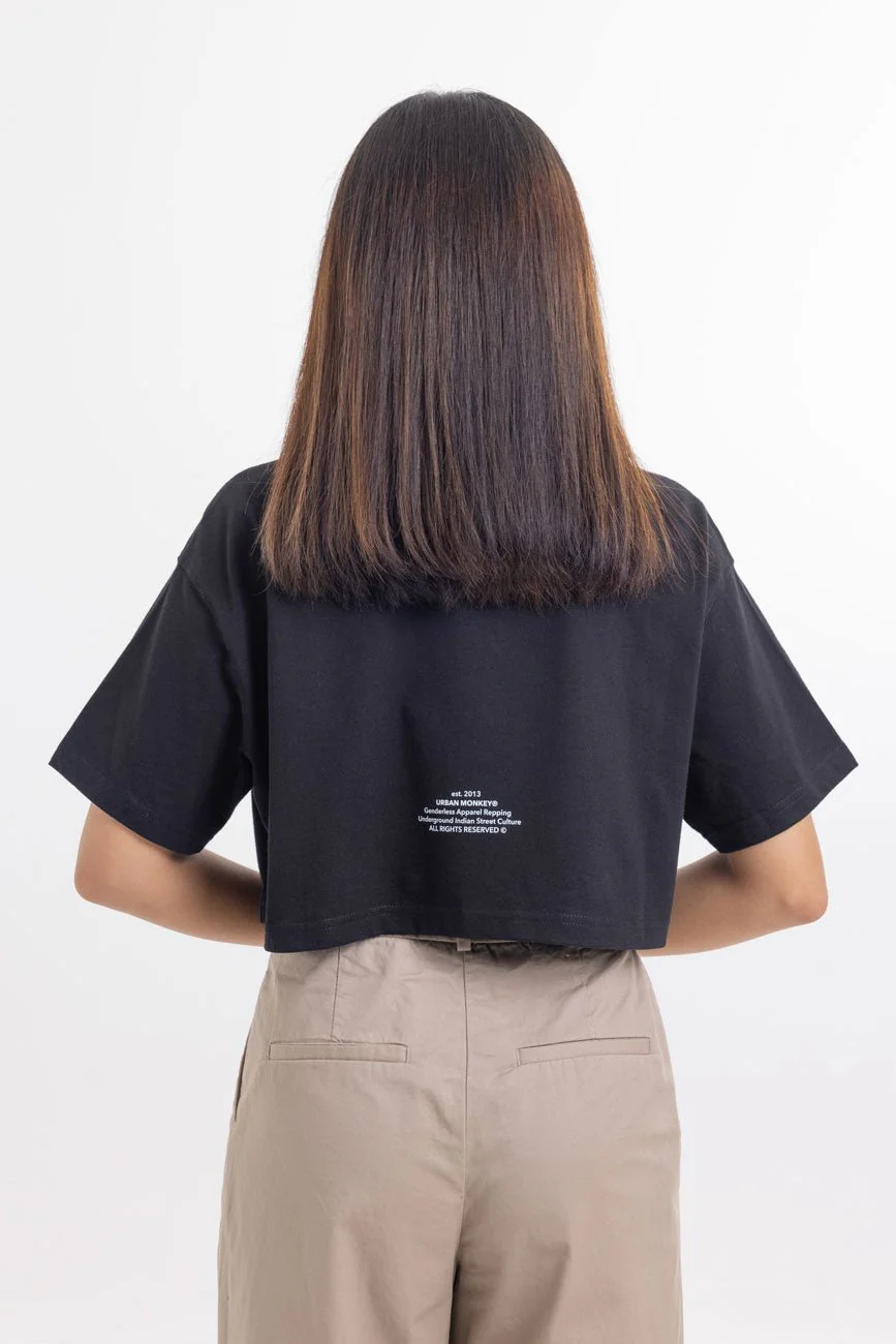 Holy // Womens Cropped Box Fit Tee - Image 6