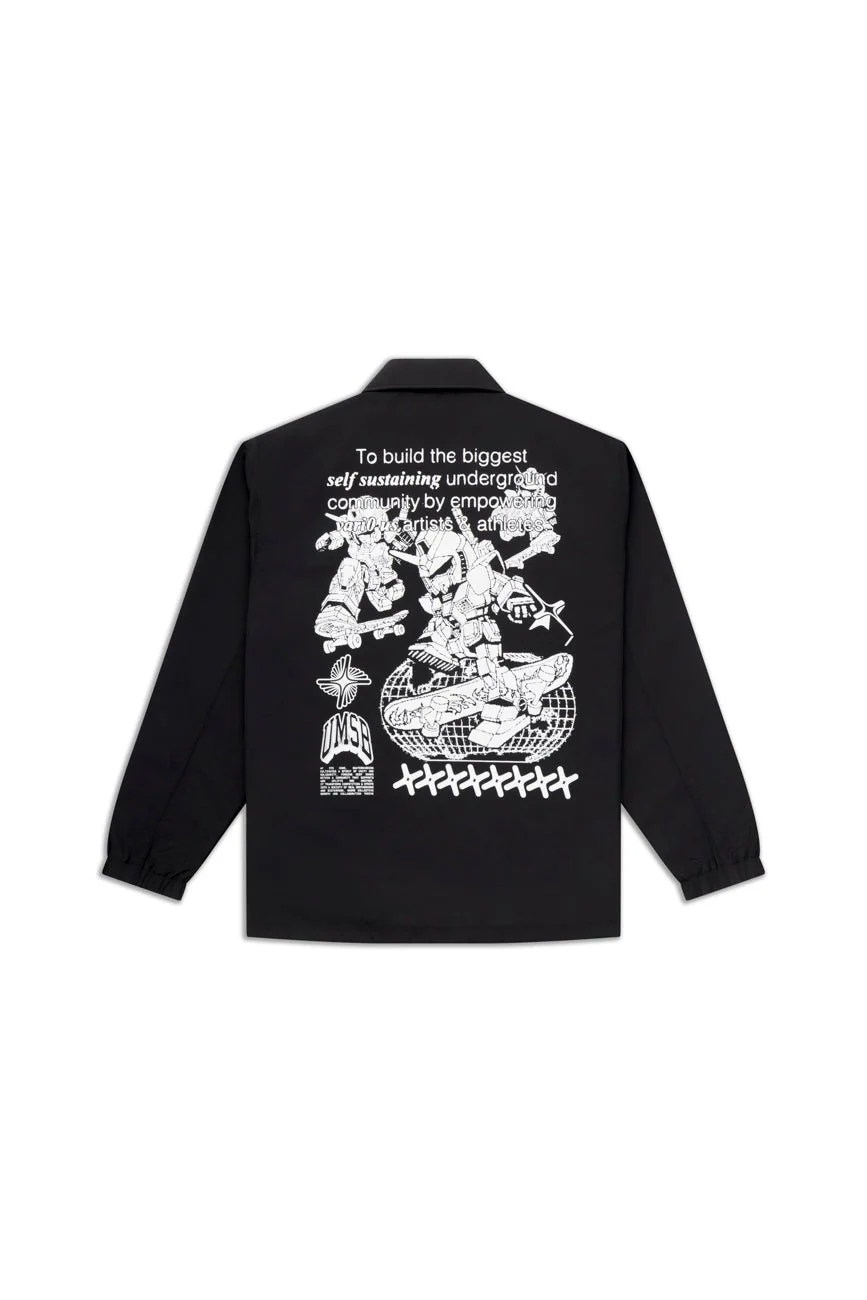 Umsb Coach Jacket // Black - Image 2