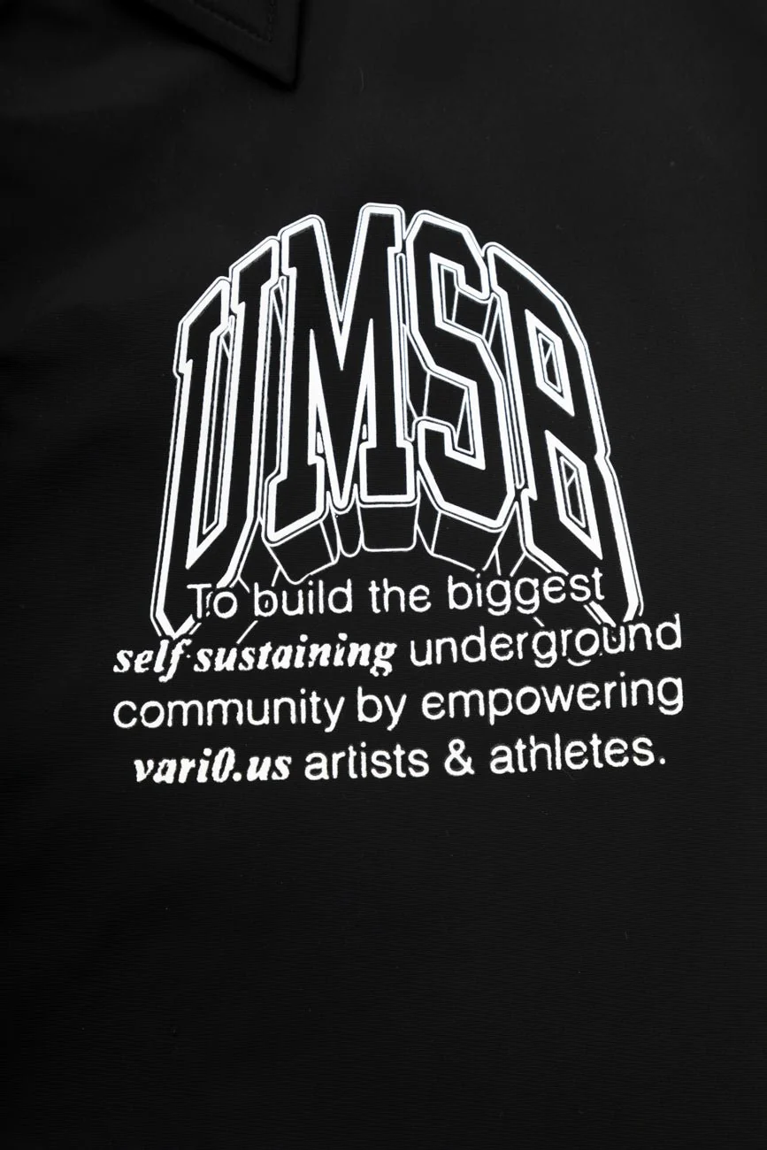 Umsb Coach Jacket // Black - Image 5