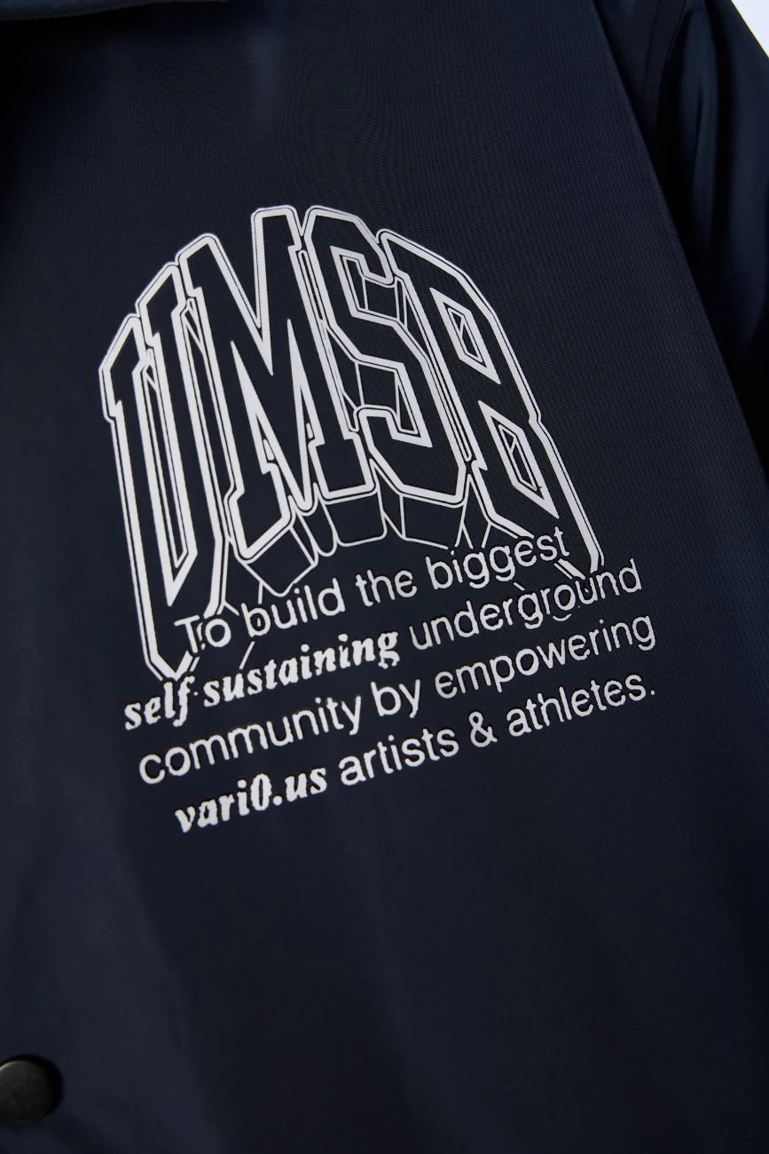 Umsb Coach Jacket // Navy Blue - Image 7