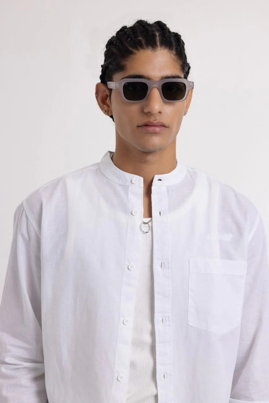 Linen Shirt // White - Image 2