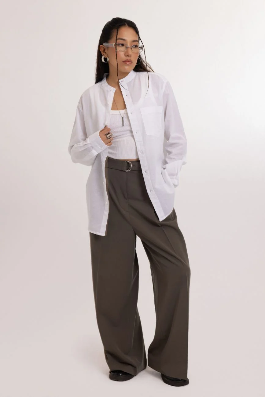 Linen Shirt // White - Image 6