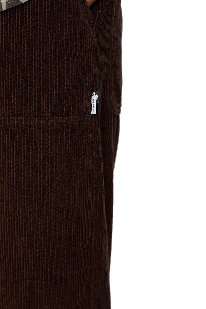 Loose Fit Corduroy Trousers // Brown - Image 5
