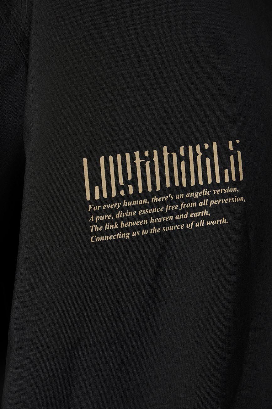 Short Sleeve Black Shirt // Lost Angels - Image 8