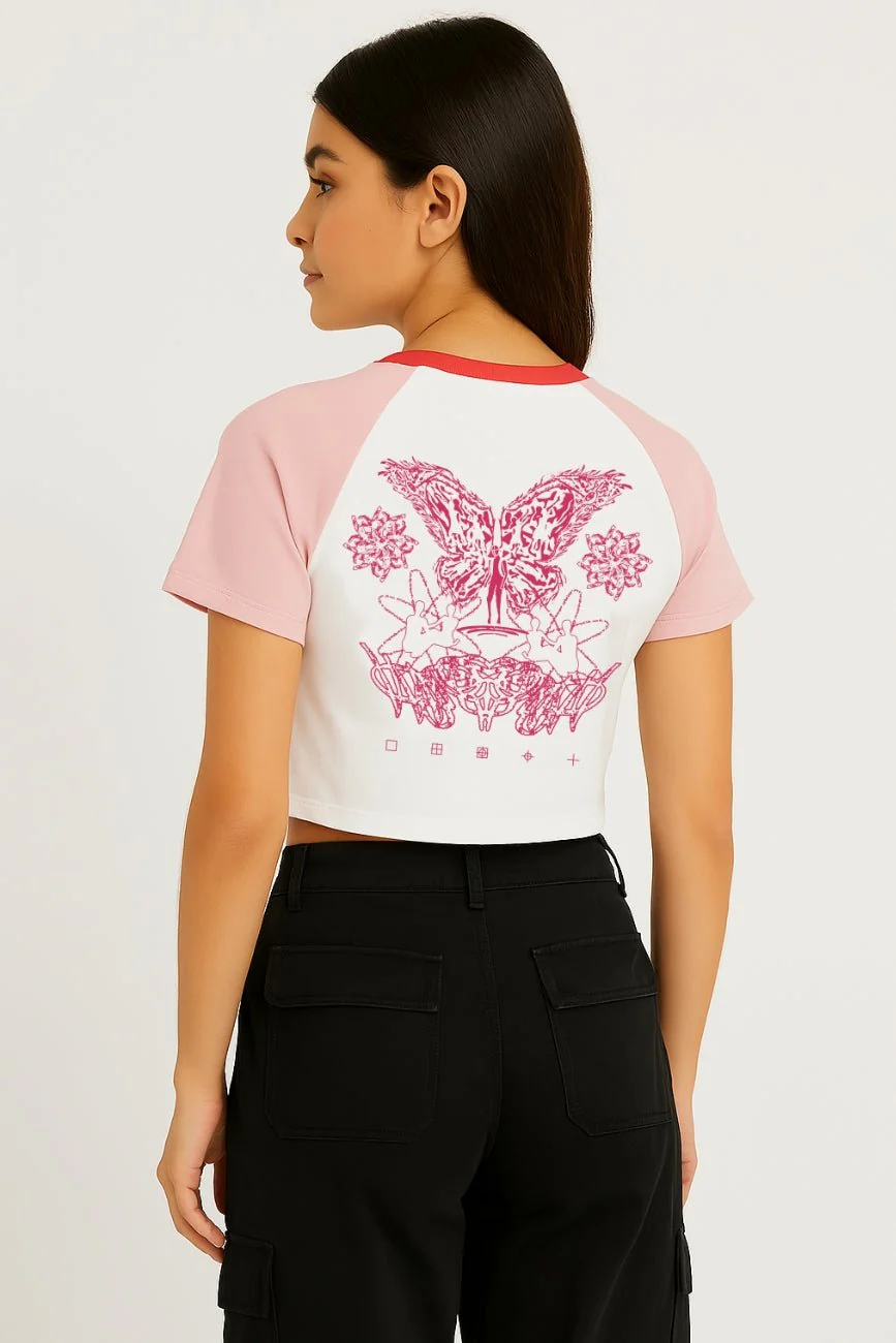 Lost Angels // Women’s Fitted Crop Top