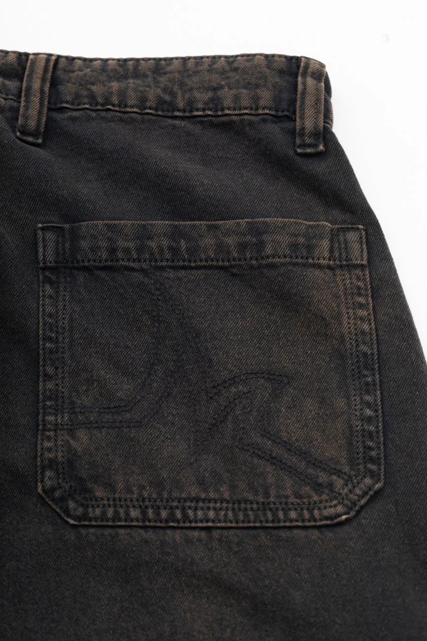 Low Key Royalty //  Denim Cargo Joggers - Image 5