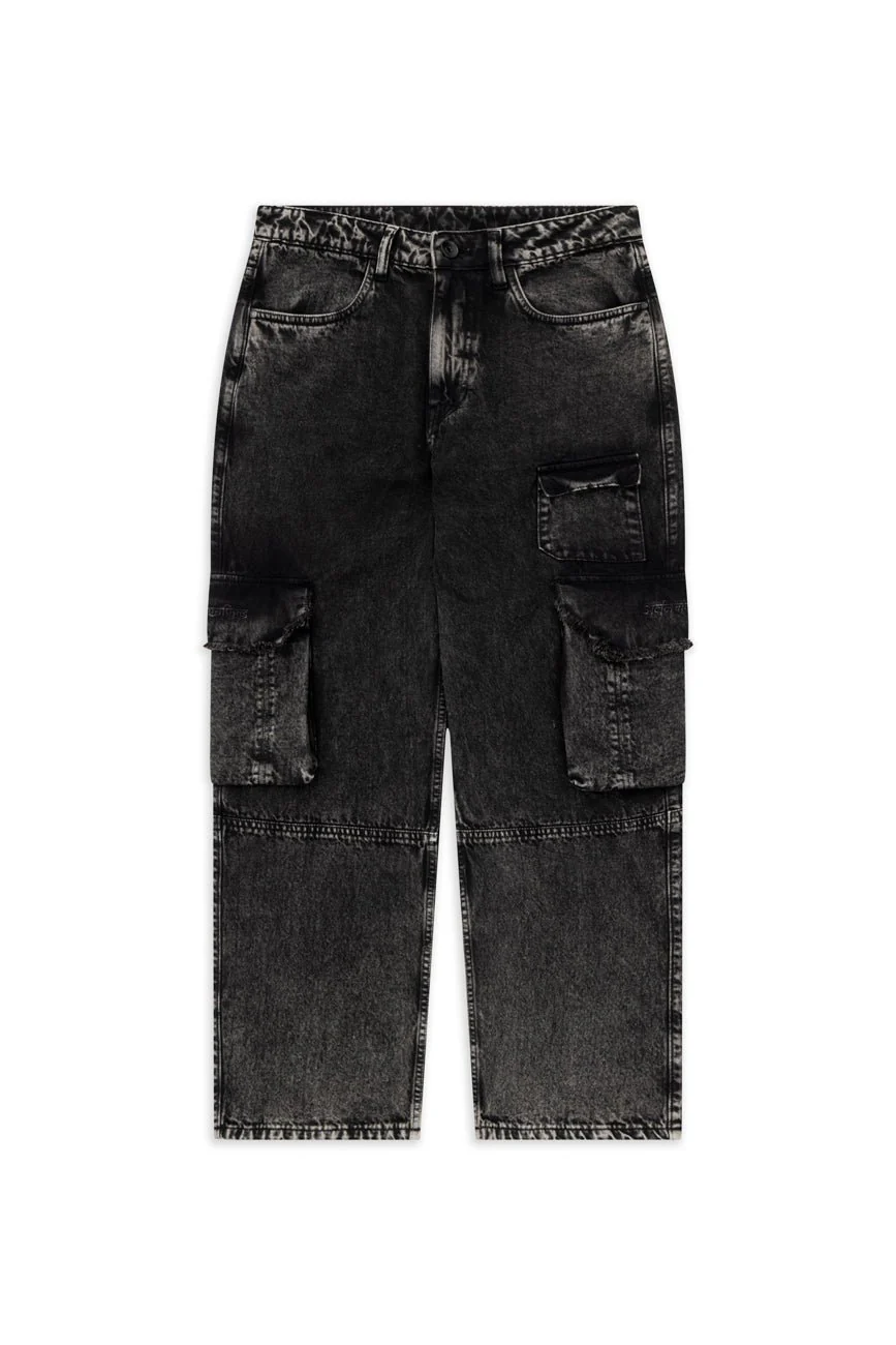 Machine Denim Cargo Pants_Royal Enfield x Urban Monkey - Image 10