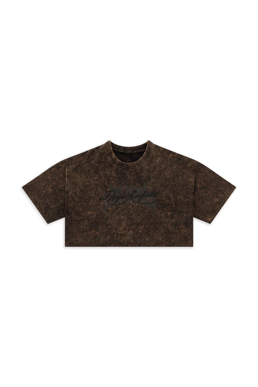 Made Like A Gun Cropped Tee 001_Royal Enfield x Urban Monkey - Image 3