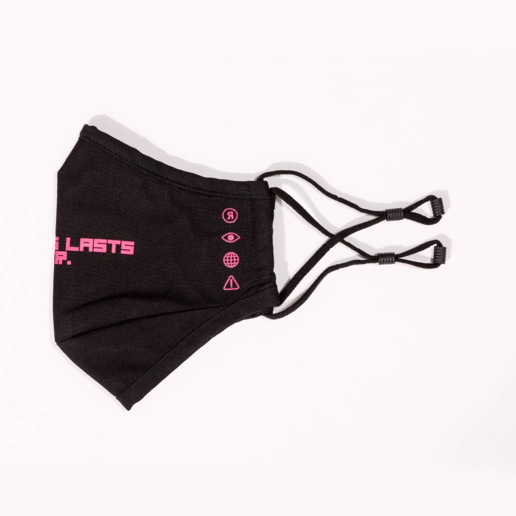 Nothing Lasts Forever face mask - Image 3