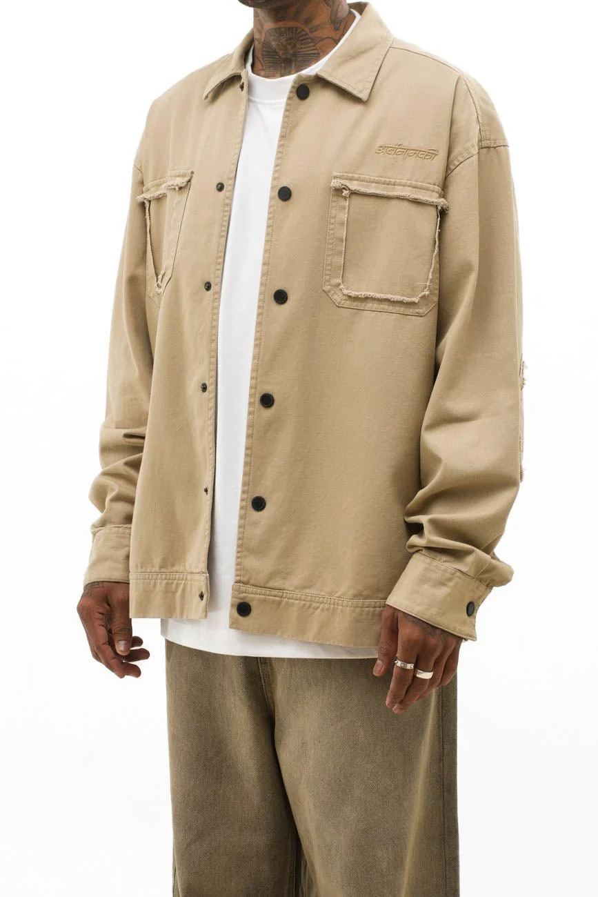 Overshirt // Khaki - Image 4