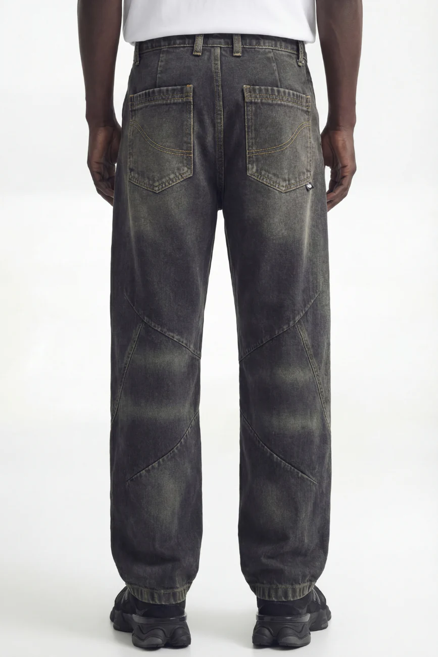 Oxidized Relaxed Rivet Denim // Black - Image 4