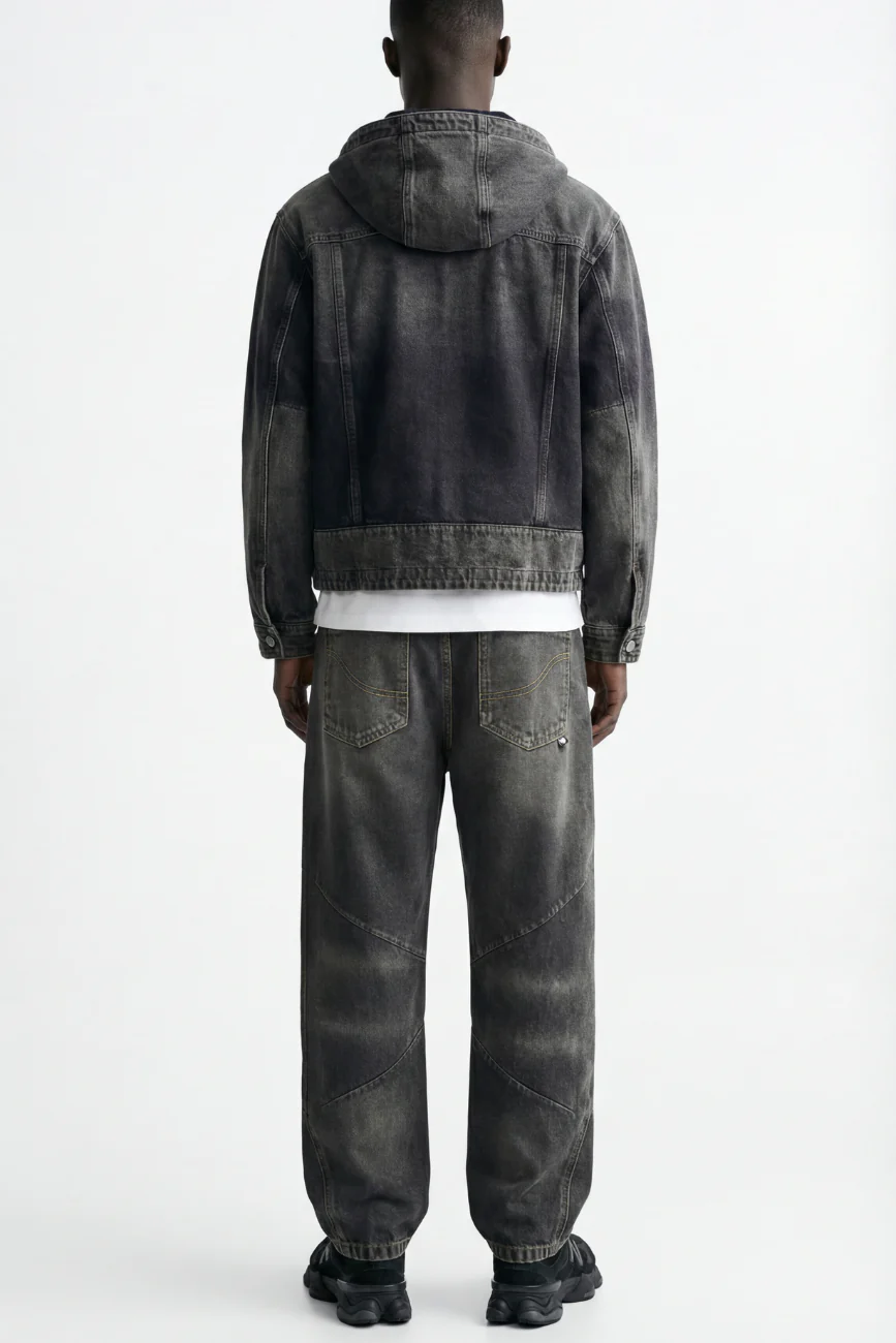 Oxidized Relaxed Rivet Denim // Black - Image 5