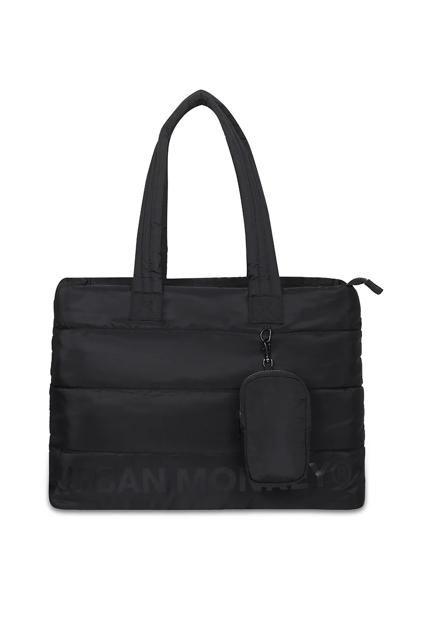 Pack of 2 Puffer bags // Black On Black - Image 6