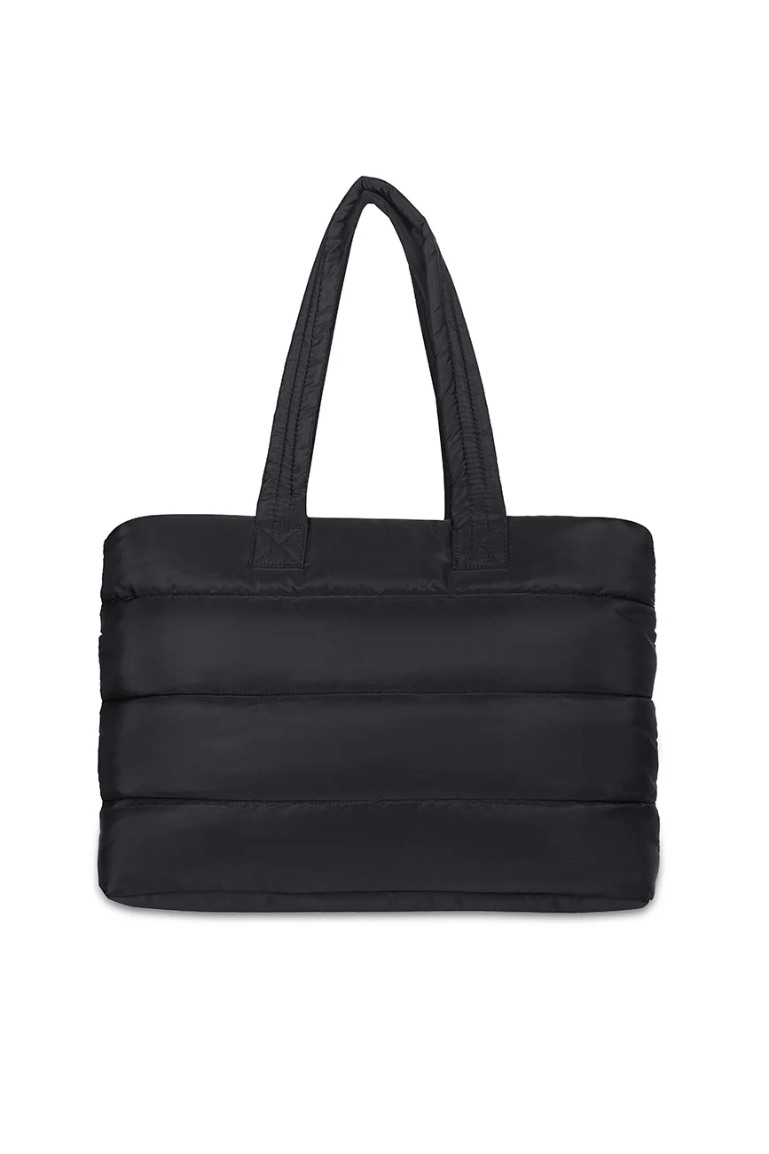 Pack of 2 Puffer bags // Black On Black - Image 8