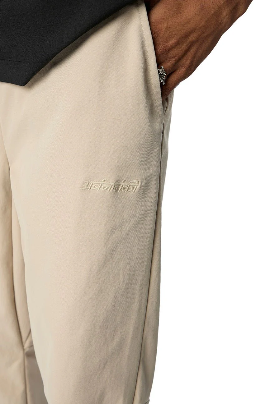 Versatile Relaxed Fit Trousers // Khaki - Image 3