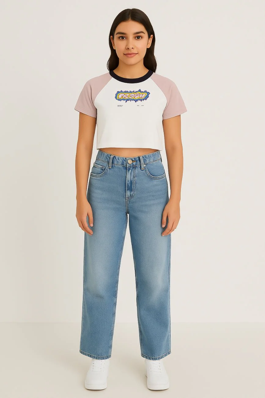 Fresh // Women’s Fitted Crop Top - Image 8