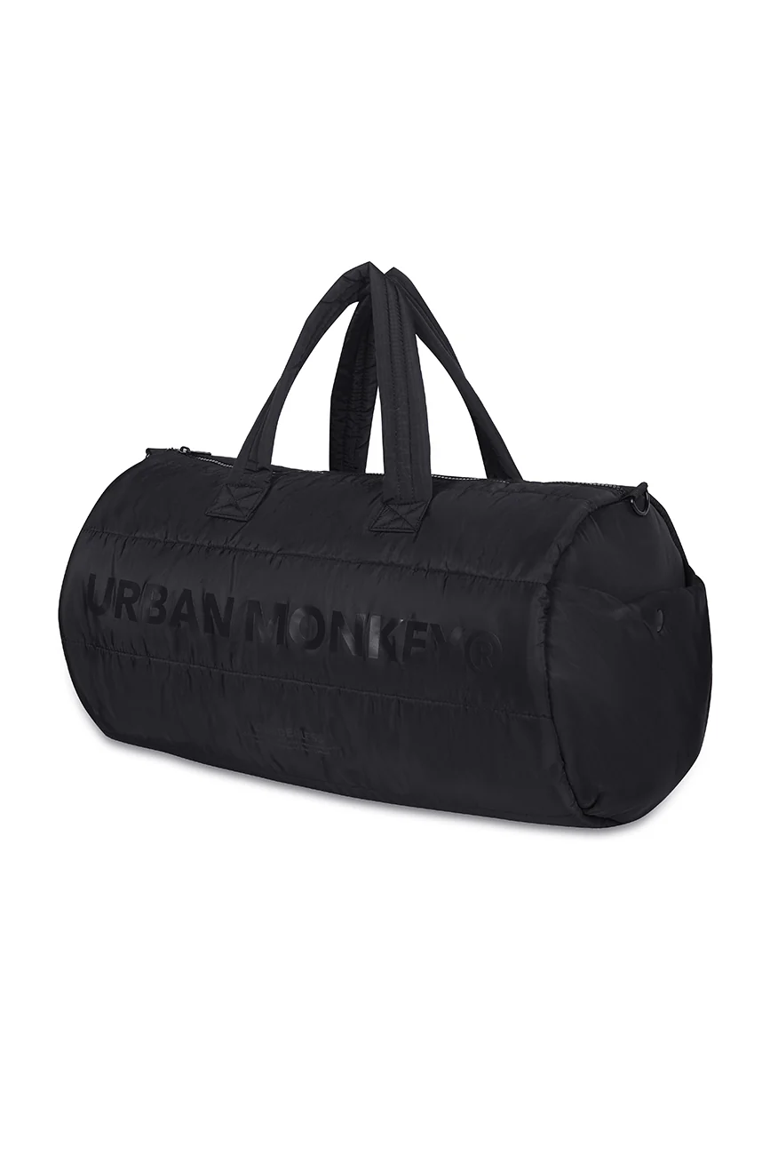 Puffer Duffle Bag // Black On Black - Image 7