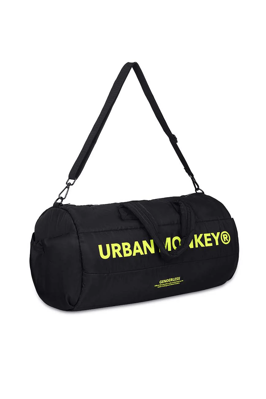Puffer Duffle Bag // Neon On Black - Image 4