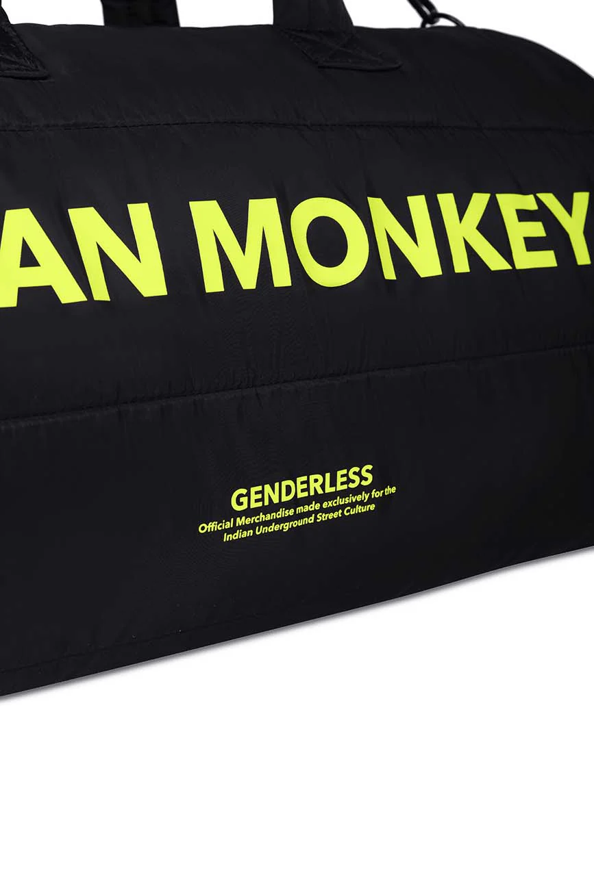 Puffer Duffle Bag // Neon On Black - Image 8
