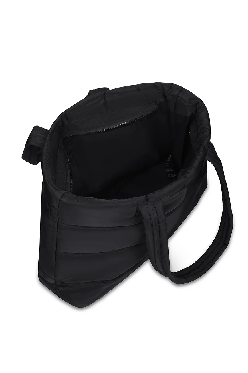 Puffer Shoulder Bag // Black On Black - Image 10