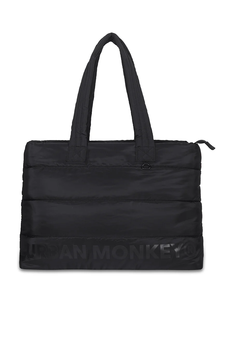 Puffer Shoulder Bag // Black On Black - Image 3