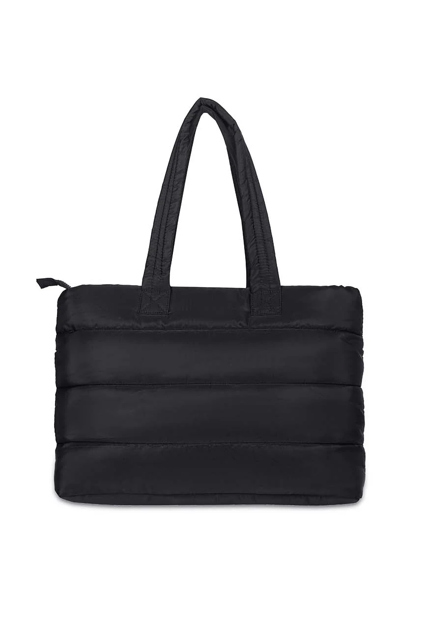 Puffer Shoulder Bag // Neon On Black - Image 4