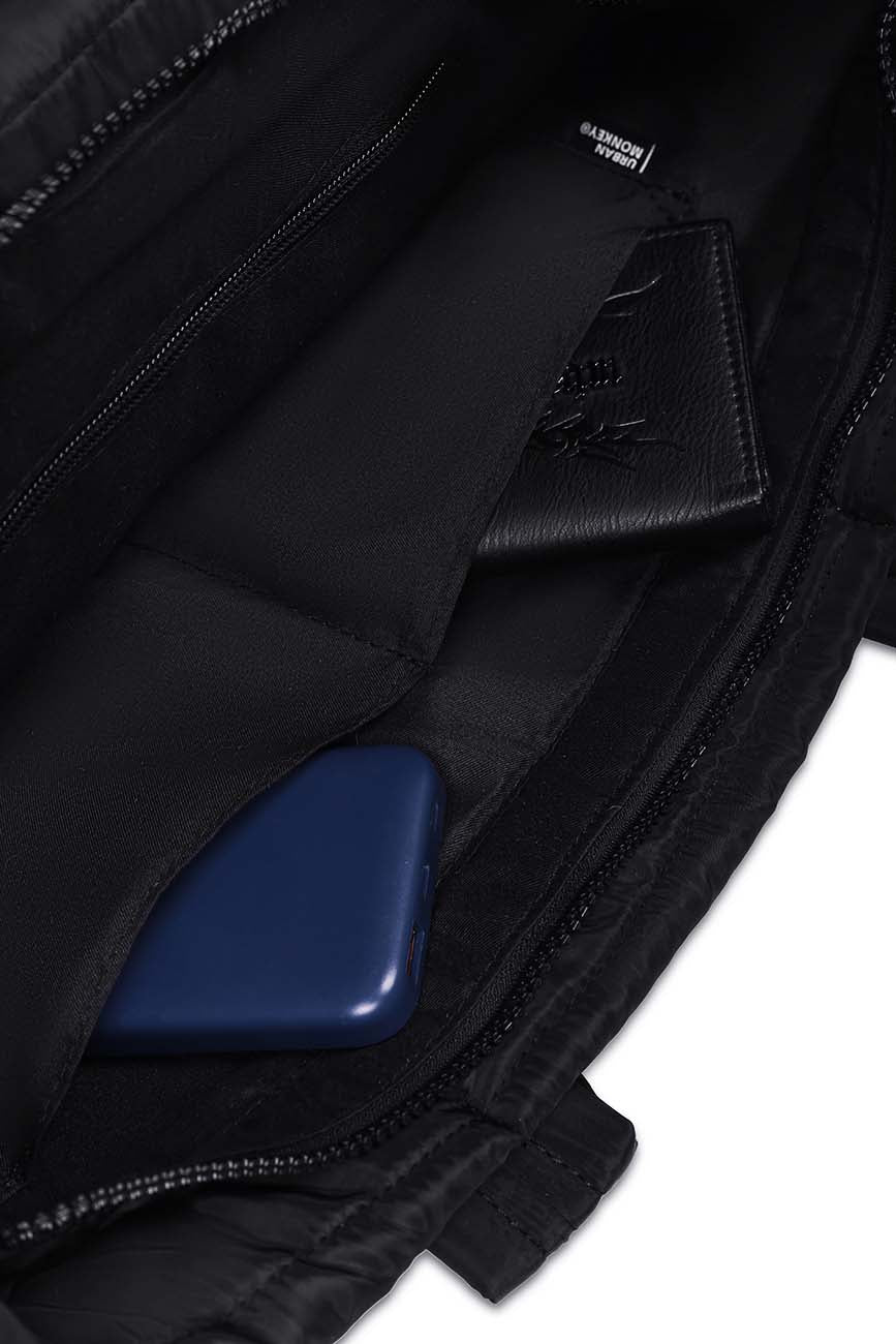 Puffer Shoulder Bag // Neon On Black - Image 7