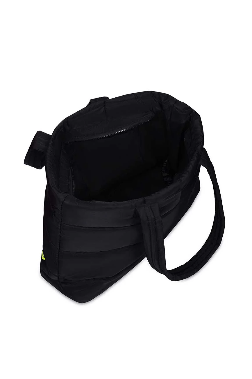 Puffer Shoulder Bag // Neon On Black - Image 9