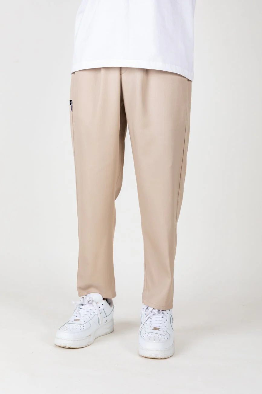 Relaxed Fit Trousers // Khaki - Image 3