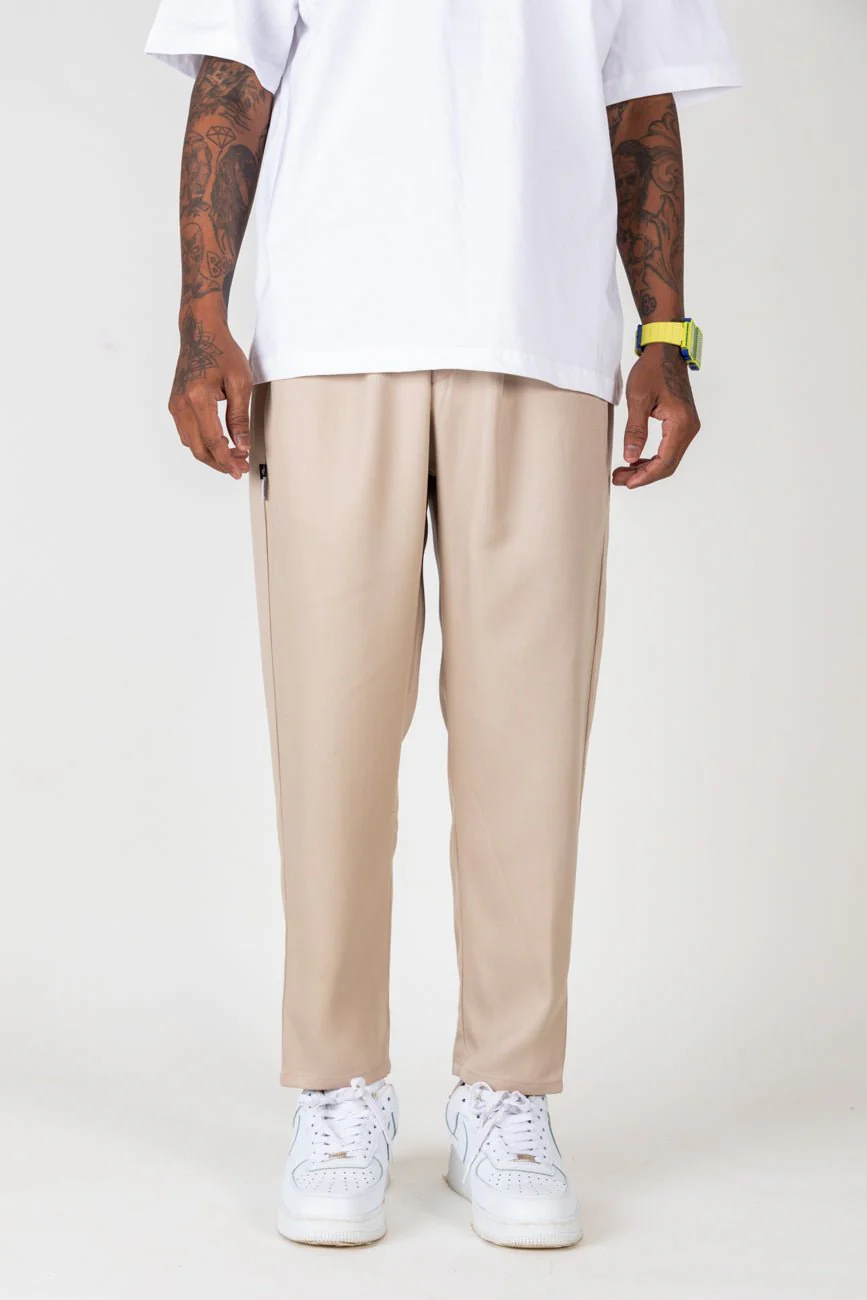 Relaxed Fit Trousers // Khaki - Image 4