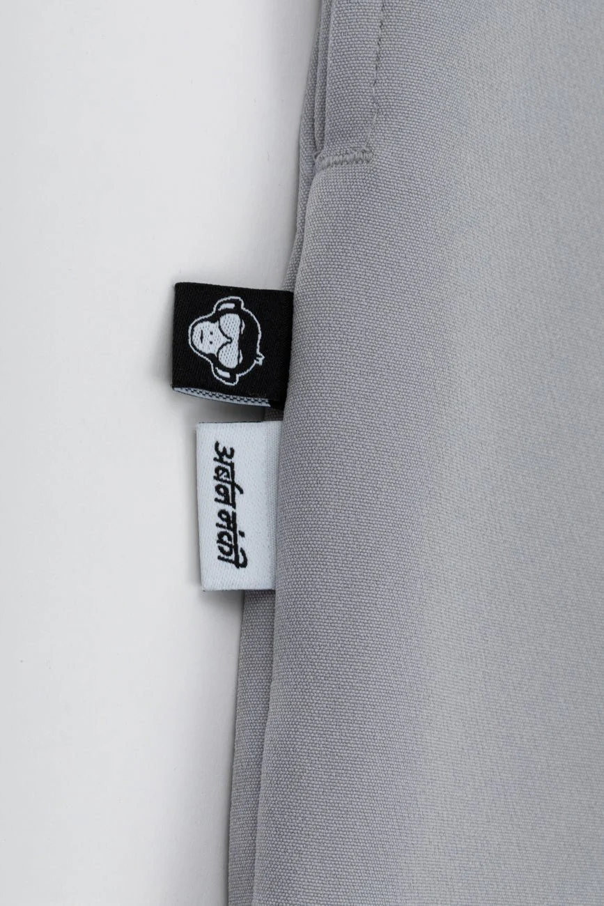 Upgraded Relaxed Straight-Cut Track Pants // Grey - Image 9