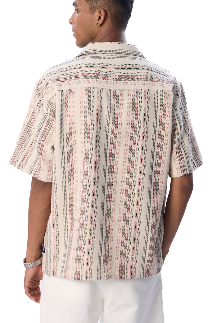 Retro Stripe Resort Shirt - Image 5