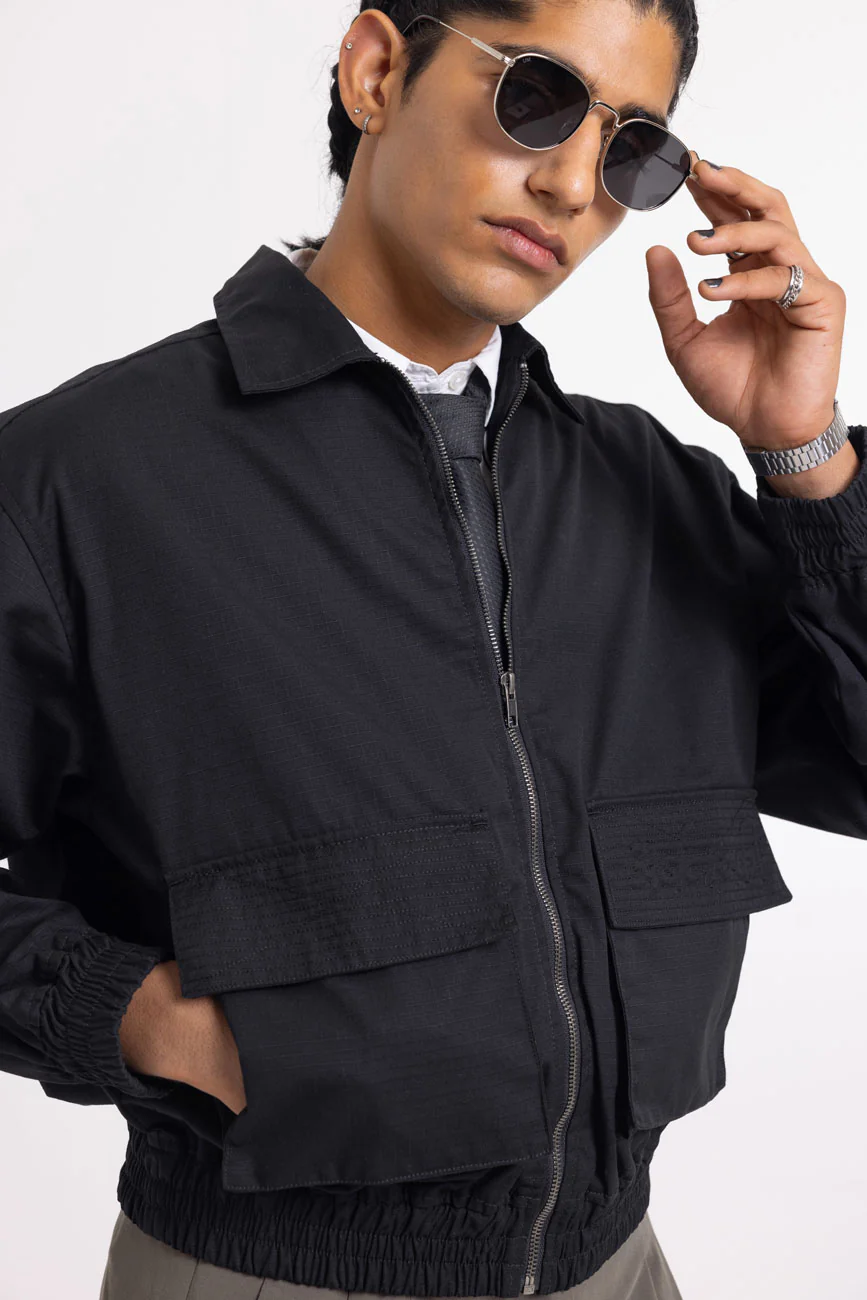 Crack Rock // Ripstop Zipper Jacket - Image 3