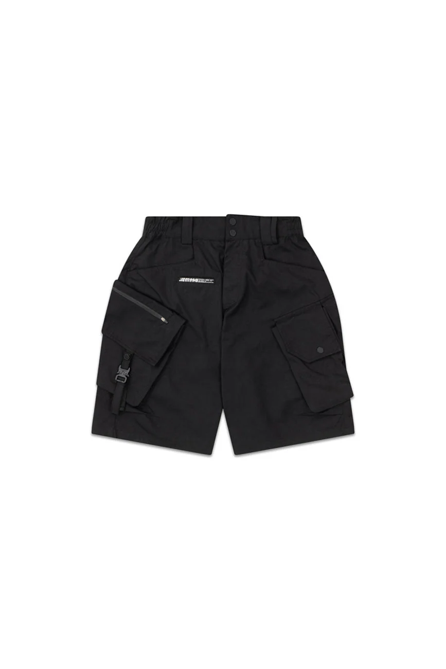 Ripstop Cargo Shorts // Black - Image 2