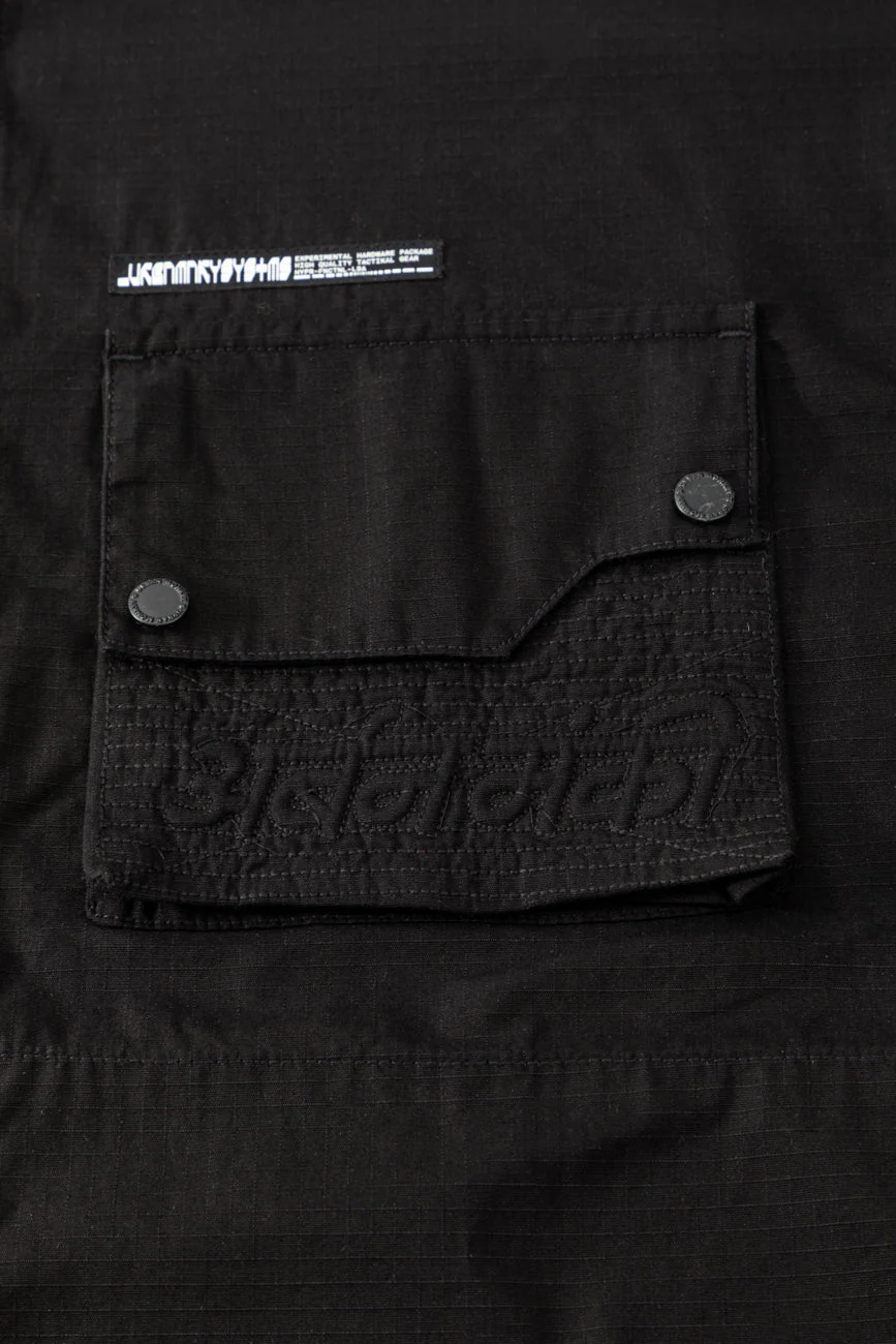Ripstop Shacket // Black - Image 12