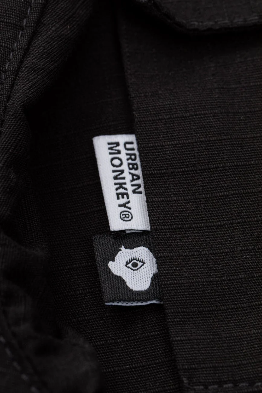 Ripstop Shacket // Black - Image 14