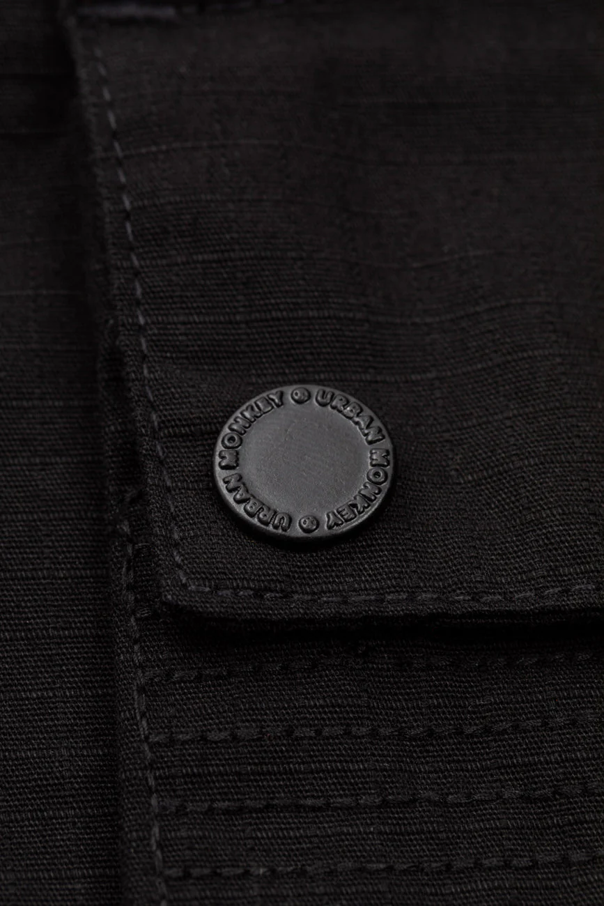 Ripstop Shacket // Black - Image 15