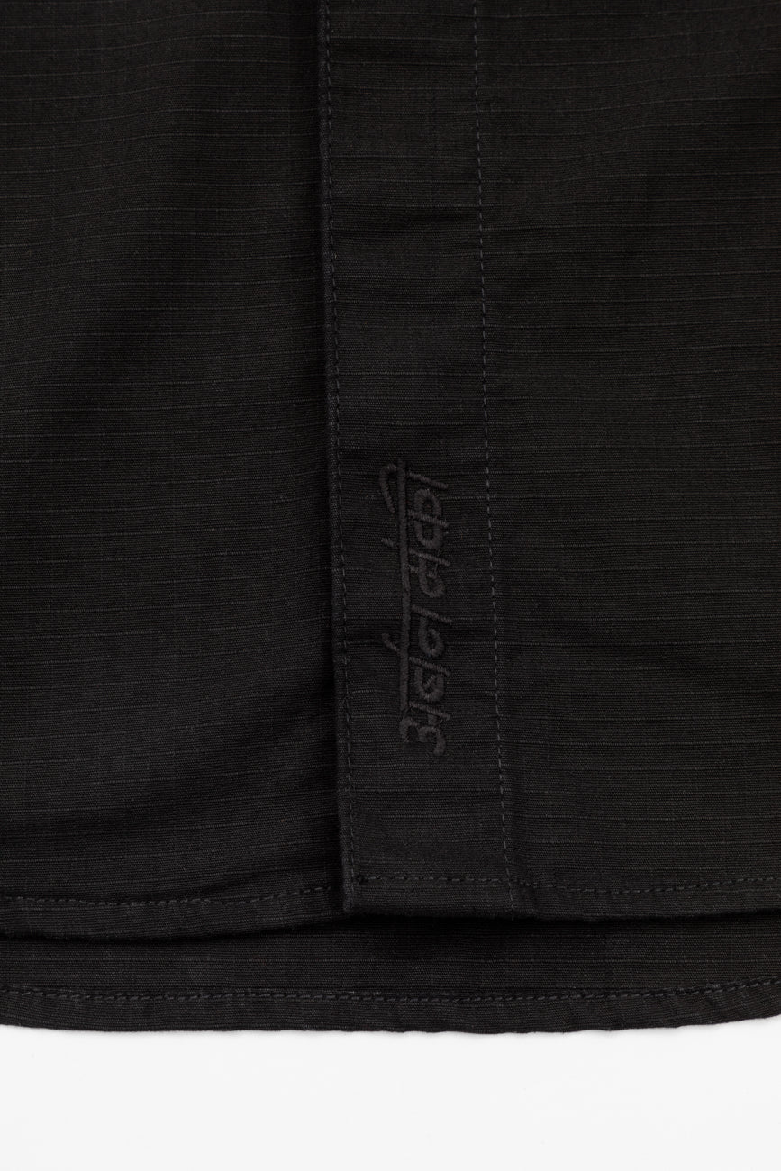 Ripstop Shacket // Black - Image 16